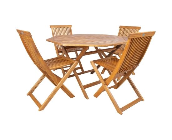 Garden furniture set FINLAY table and 4 chairs