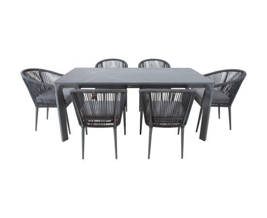 Garden furniture set CARVES table and 6 chairs Dārza mēbeļu komplekti