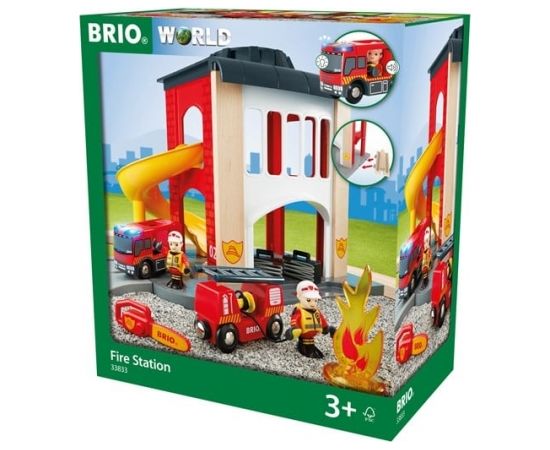 Unknown BRIO RAILWAY Fire Station, 33833