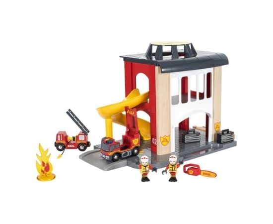 Unknown BRIO RAILWAY Fire Station, 33833