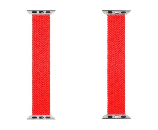 Tactical 758s Braided String Band for Watch 1|2|3|4|5|6|7|SE 38|40|41mm size M Red