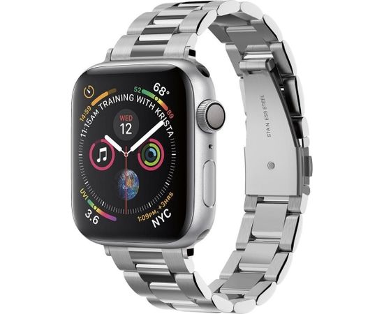 OEM Spigen Modern Fit Band for Apple Watch 4 | 5 | 6 | 7 | SE 38 | 40 | 41 mm silver