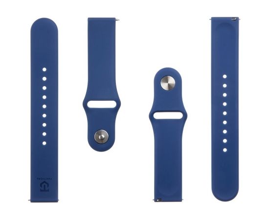 Tactical 636 Silicone Band for 20mm Dark Blue