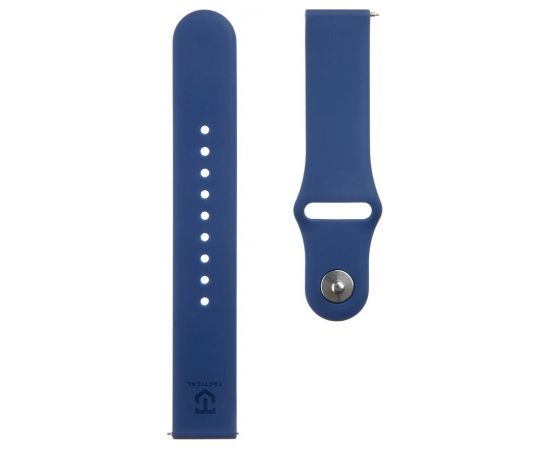 Tactical 636 Silicone Band for 20mm Dark Blue