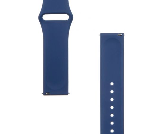 Tactical 636 Silicone Band for 20mm Dark Blue