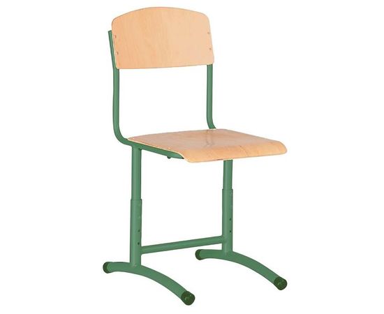 Krēsls skolniekam NOWY STYL E-273 GREEN bērzs, regulējams