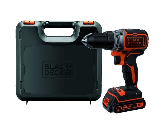 Black&Decker BL186K cordless screw driller + case + rechargeable battery 1.5Ah