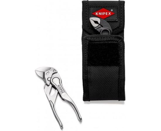 KNIPEX pliers set XS with bag, 2 pieces (black, in tool belt bag)