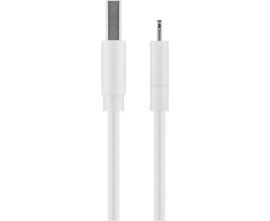 goobay Lightning - USB charging and synchronization cable (white, 50cm)