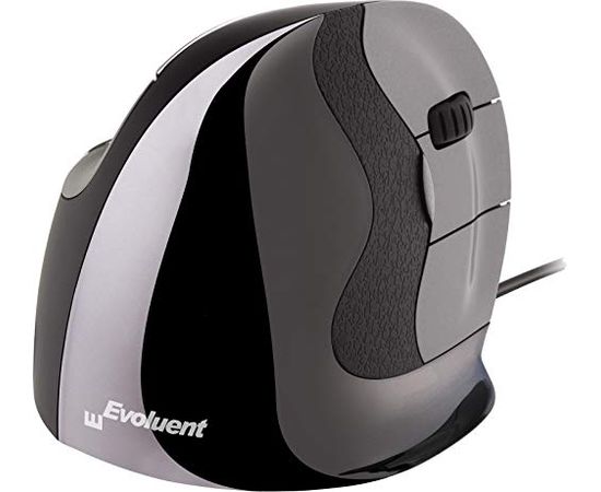 Evoluent VerticalMouse D, mouse (black / silver, Small, RH)