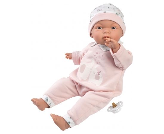Llorens Кукла младенец Джоэль Элефанте 38 см (с соской, мягкое тело) Испания LL13848