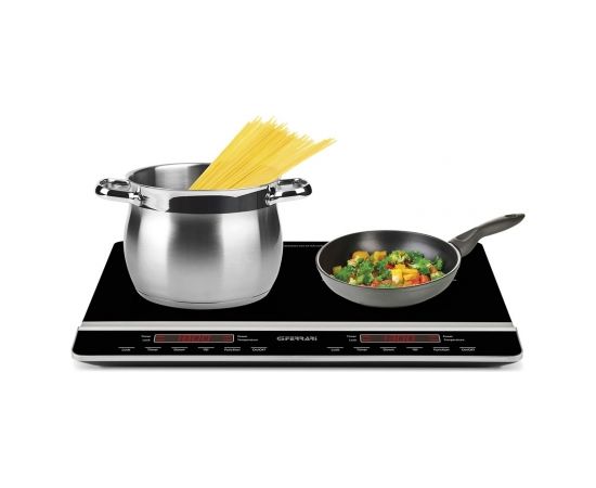 G3ferrari G3 Ferrari Dinamiko Duo Black Countertop 56 cm Zone induction hob 2 zone(s)