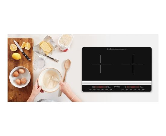 G3ferrari G3 Ferrari Dinamiko Duo Black Countertop 56 cm Zone induction hob 2 zone(s)