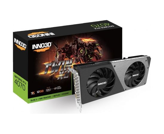 Inno3D Geforce RTX 4070 TWIN X2 NVIDIA 12 GB GDDR6X DLSS 3