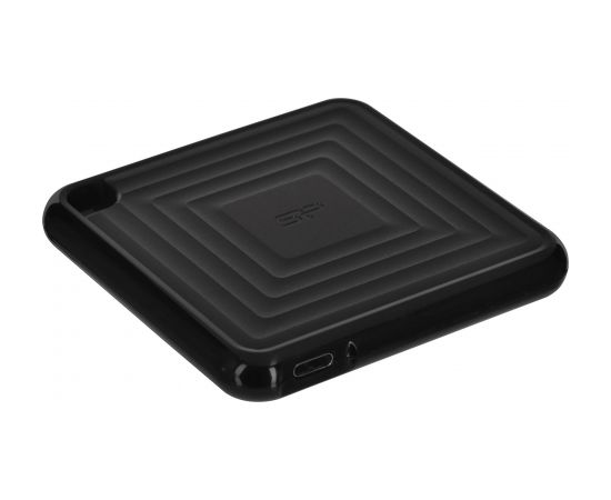Silicon Power PC60 512GB USB3.2 Black Portable External SSD