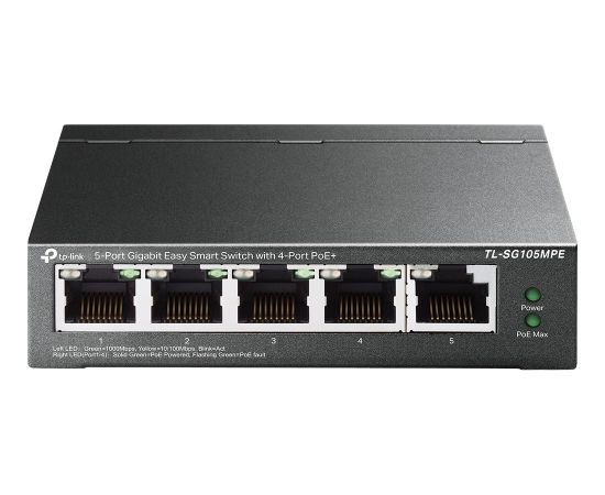 TP-Link 5-Port Gigabit Easy Smart Switch with 4-Port PoE+