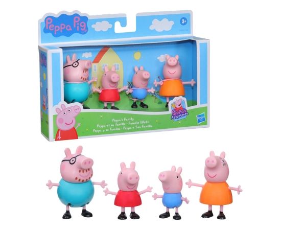 Unknown PEPPA PIG Rotaļu komplekts Ģimene, 4gab