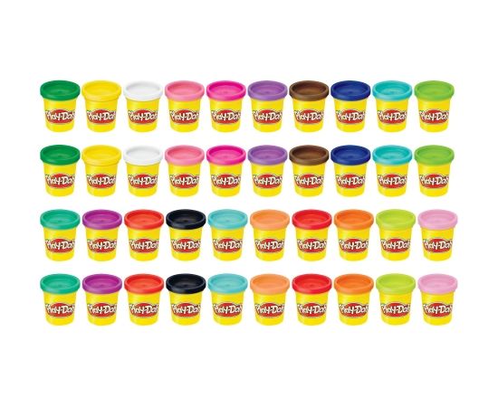 PLAY-DOH Масса для лепки, 40 банок