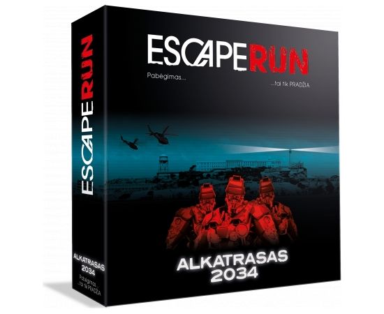 TACTIC настольная игра Побег из Алькатраса 2034 (на литовском языке)