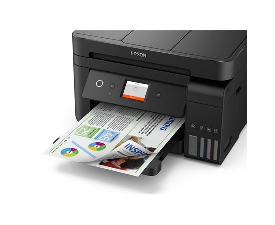 Epson Multifunctional printer L6190 Colour, Inkjet, Cartridge-free printing, A4, Wi-Fi, Black