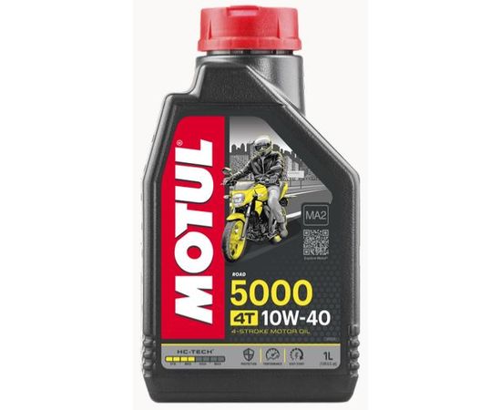 MOTUL 5000 4T HC-TECH 10W40 1L Motoc. eļļa. API SL, MA2