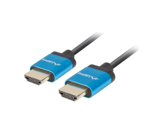 Lanberg HDMI Cable 	61150 Black, HDMI to HDMI, 1.8 m