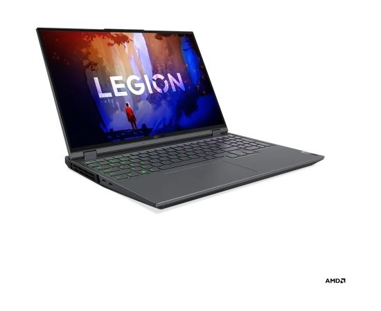 Lenovo Legion 5 Pro  16ARH7H 	 Storm Grey, 16 ", IPS, WUXGA, 1920x1200, Anti-glare,  AMD Ryzen 7, 6800H, 16 GB, SSD 1000 GB, NVIDIA GeForce RTX 3060,  GDDR6, 6 GB, No Optical drive, Windows 11 Home, 802.11ax, Bluetooth version 5.1, Keyboard language Eng