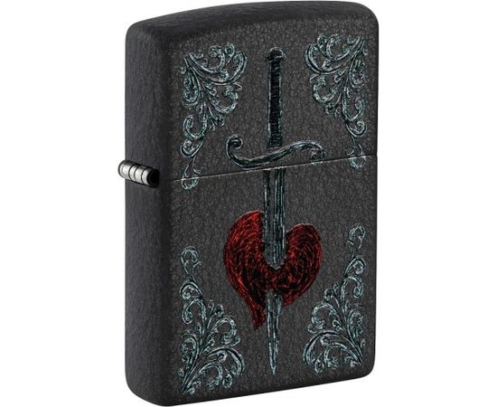 Zippo šķiltavas 48617 Heart Dagger Tattoo Design