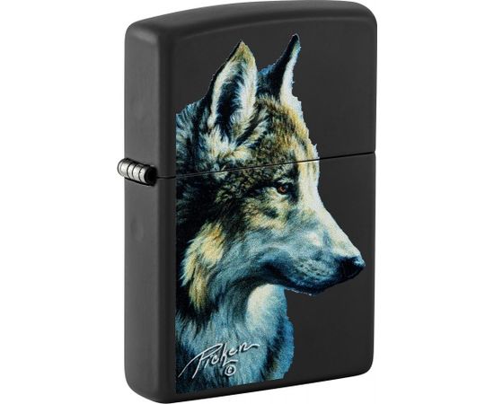 Zippo šķiltavas 48598 Linda Picken Wolf Head