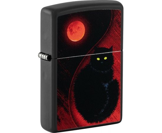 Zippo šķiltavas 48453 Black Cat Design