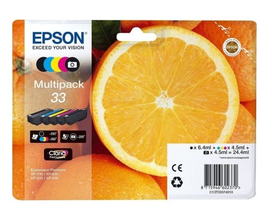 Epson ink Multipack C13T33574010