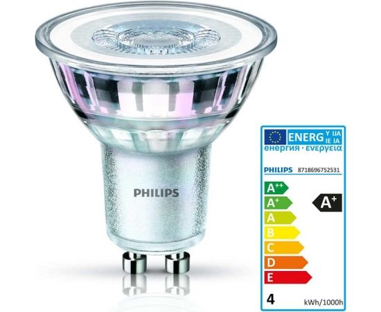Philips CorePro LEDspot 3.5W GU10 - 36° 827 2700K extra warm light