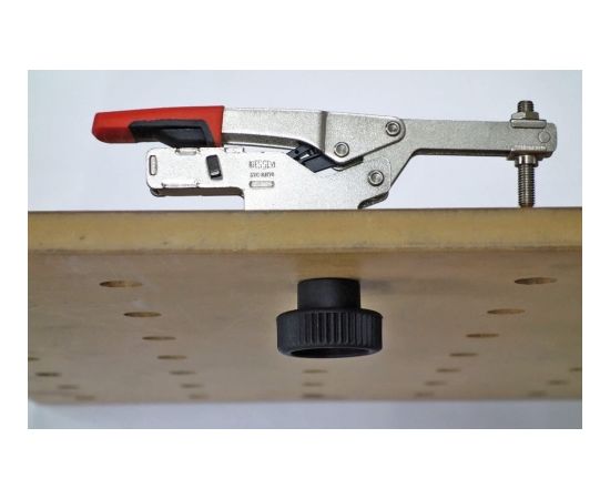 BESSEY vertical clamp STC-VH50-T20, with accessory set (silver)