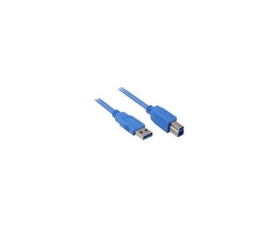 Sharkoon Cable USB 3.0 A-B black 5m