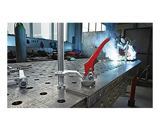 BESSEY clamping element TW28 300/120 2K-Kst - for welding tables (2K plastic handle)