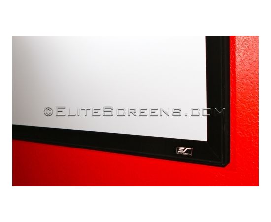 Elite Screens SableFrame Series ER100WH1 Diagonal 100 ", 16:9, Viewable screen width (W) 221 cm, Black