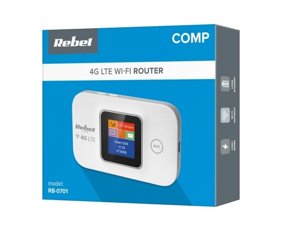 Rebel RB-0701 wireless router Single-band (2.4 GHz) 3G 4G