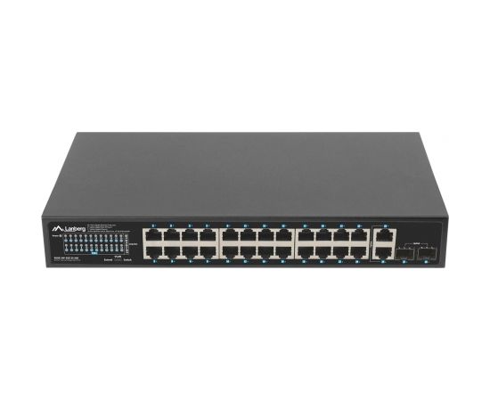 Lanberg RSGE-24P-2GE-2S-360 network switch Unmanaged