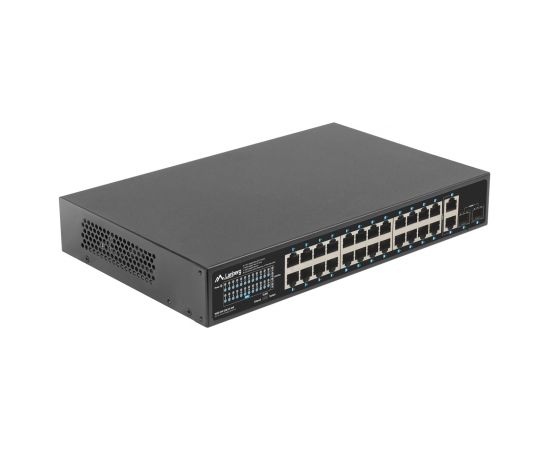 Lanberg RSGE-24P-2GE-2S-360 network switch Unmanaged