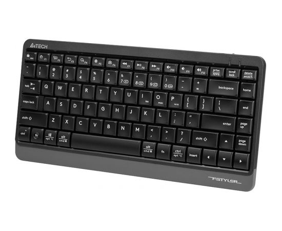 Keyboard A4TECH FSTYLER FBK11 2.4GHz+BT Black and grey A4TKLA47124