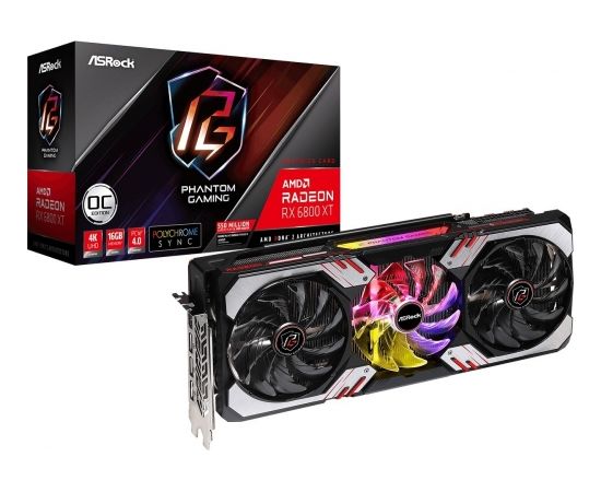 Asrock RX 6800 XT Phantom Gaming 16GB OC graphics card