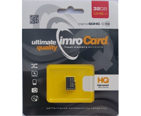 IMRO 10/32G UHS-I memory card 32 GB MicroSDHC Class 10