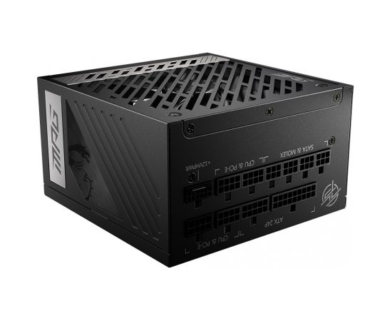 MSI MPG A1000G PCIE5 power supply unit 1000 W 20+4 pin ATX ATX Black