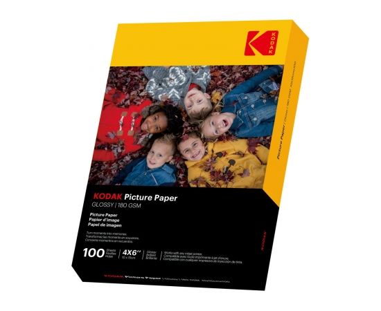 Kodak 180gsm 9.1mil Glossy 4/6x100