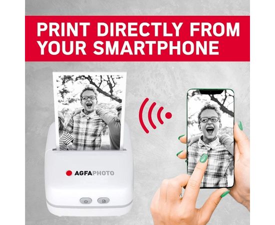 AgfaPhoto Realpix Pocket Printer white APOCPWH