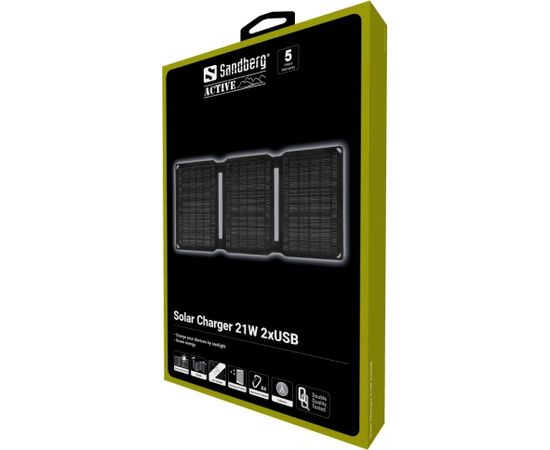 Sandberg 420-70 Solar Charger 21W 2xUSB