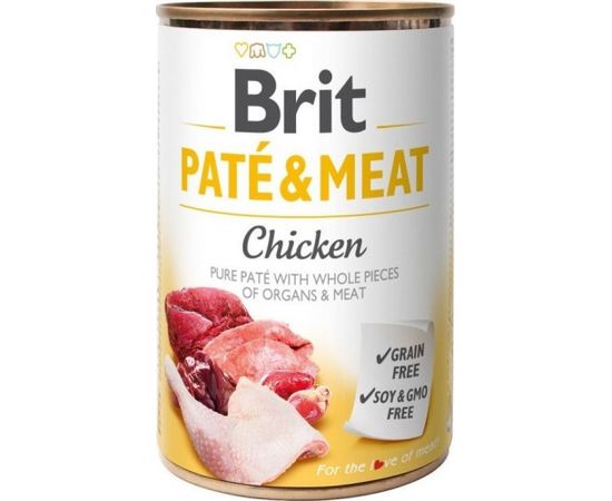 Brit BRIT PATE & MEAT CHICKEN 400g