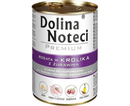 Dolina Noteci Dolina Noteci Królik i Żurawina 400g