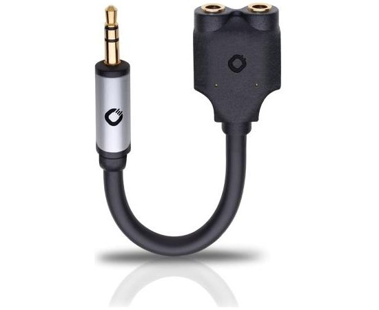 OEHLBACH Art. No. 35018 I-JACK AD 35/235 MOBILE Y-ADAPTER, 3.5 MM AUDIO JACK TO 2 X 3.5 MM AUDIO JACK Art. No. 35018