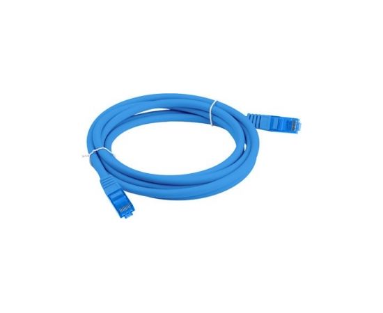 LANBERG PATCHCORD S/FTP CAT.6A 1M BLUE LSZH